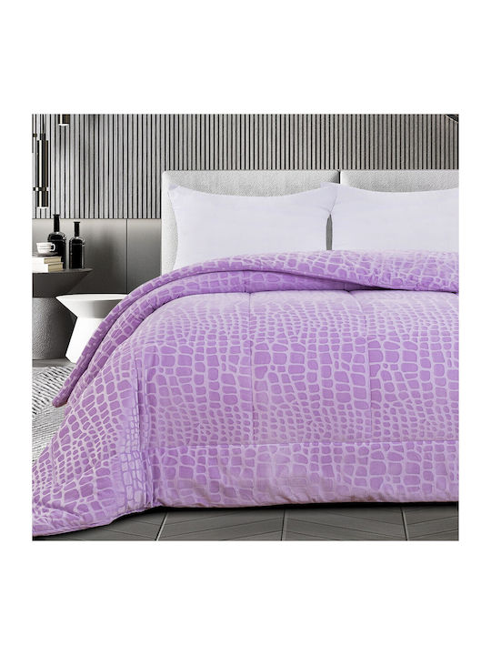 Beauty Home Duvet Cover Super King 220x240cm Lilac 11515PMYD