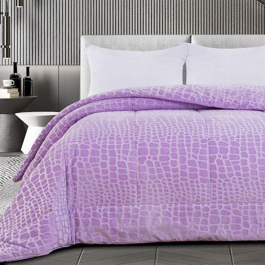 Beauty Home Bettbezug Übergröße 220x240cm Flieder