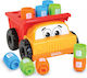 Learning Resources Jucărie de Sortare a Formelor Tony The Peg Stacker Dump Truck pentru 18++ Luni
