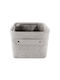 Kleine Wolke Storage Basket Fabric Gray 22x17x11.5cm 1pcs