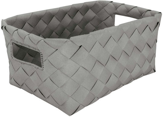 Kleine Wolke Storage Basket Plastic Gray 28x18.5x12cm 1pcs