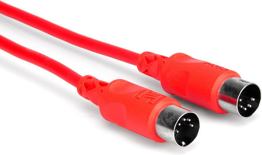Hosa Cable DIN male - Din male 3.05m (MID-310RD) 1pcs