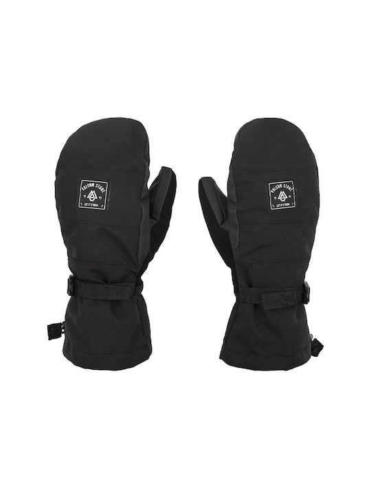 Volcom Snow Over Mittens Women's Ski & Snowboard Gloves Black