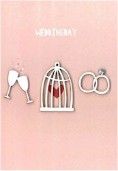 Wedding Day Greeting Card Wedding 15x14cm