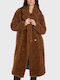 Oakwood Women's Long Fur Brown