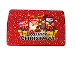 Aria Trade Christmas Mat Red L43xH68cm