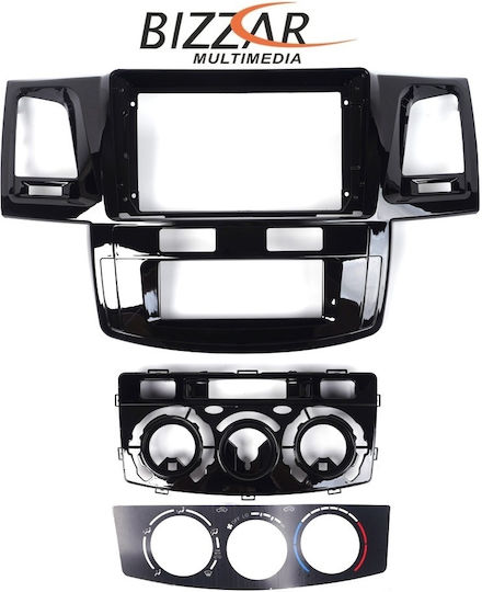 Bizzar Πρόσοψη 2 Din Συμβατή με Οθόνη 9" για Toyota Hilux 2007-2011