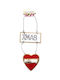 XMASfest Weihnachtliche Figur Herz Rot