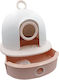 Katzentoilette Geschlossen Rosa L50 x B50 x H55cm