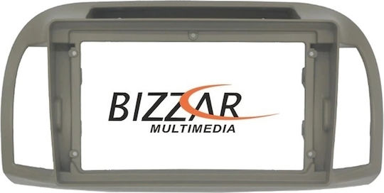 Bizzar DIN Fascia Panels 2 Din Compatible with Screen 9" for Nissan Micra K12 2002-2010