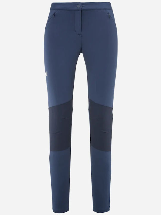 Millet Trekker Tight Lang Hose Wandern Blau