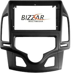 Bizzar DIN-Verkleidungsplatten 2 Din Kompatibel mit Bildschirm 9" für Hyundai i30 2007-2012 Bizzar DIN-Verkleidungsplatten 2 Din Kompatibel mit Bildschirm 9" für Hyundai i30 2007-2012