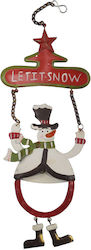 Marva Metallischer Schneemann