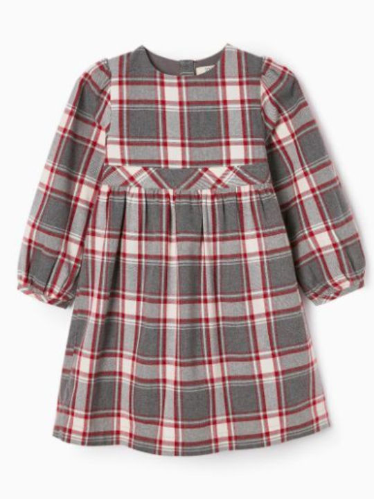 Dress for girl in plaid zippy ZKGAP0501_22109