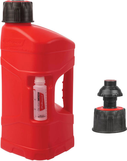 Polisport Fuel Container Double Position Plastic 10L Red