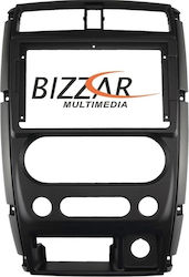 Bizzar DIN-Verkleidungsplatten 2 Din Kompatibel mit Bildschirm 9" für Suzuki Jimny 2007-2017