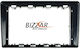 Bizzar DIN Fascia Panels 2 Din Compatible with Screen 9" for Volkswagen Passat 2001 – 2004