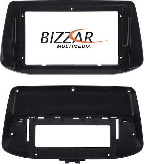 Bizzar DIN Fascia Panels 2 Din Compatible with Screen 9" for Hyundai i30 2018-2021