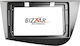Bizzar DIN Fascia Panels 2 Din Compatible with Screen 9" for Seat Leon 2005 – 2012