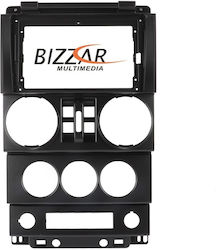 Bizzar Πρόσοψη 2 Din Συμβατή με Οθόνη 9" για Jeep Wrangler 2008-2010