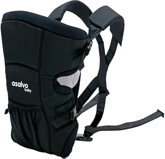Asalvo Κλασικός Μάρσιπος Black με Μέγιστο Βάρος 9kg