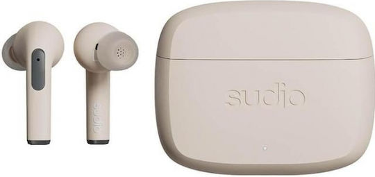 Sudio TWS N2 In-Ear Bluetooth-Freisprecheinrichtung Kopfhörer mit Schweißresistenz und Ladeetui Rosa