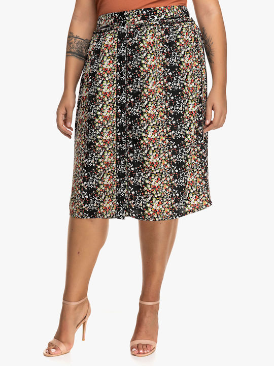 Midi Floral skirt