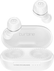 Monster Turbine AirLinks Lite In-ear Bluetooth Handsfree Ακουστικά με Θήκη Φόρτισης Λευκά