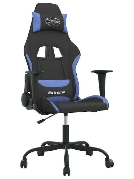 vidaXL 3143718 Scaun Gaming Negru / Albastru