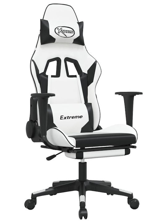 vidaXL 345467 Καρέκλα Gaming Δερματίνης με Υποπ...