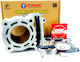 Tobaki Σετ Κυλινδροπίστονα Μοτοσυκλέτας 57mm για Yamaha Crypton-X135