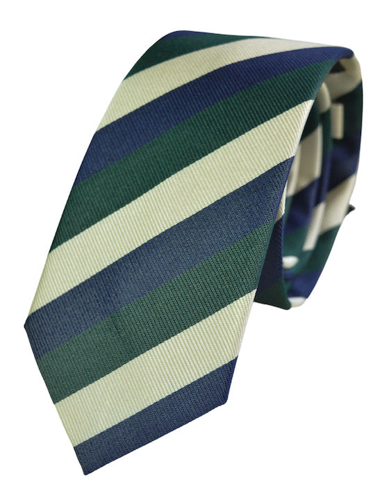 Silk Tie 7 cm with stripes