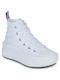 Converse Παιδικά Sneakers High Chuck Taylor All Star Move Hi για Κορίτσι Λευκά