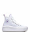 Chuck Taylor All Star Παιδικά Sneakers High Λευκά