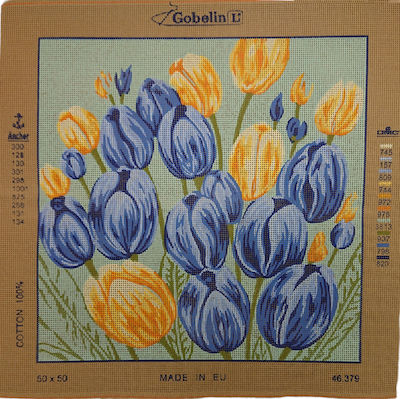 Gobelin L Λουλούδια Broderie 50x50cm. 46.379