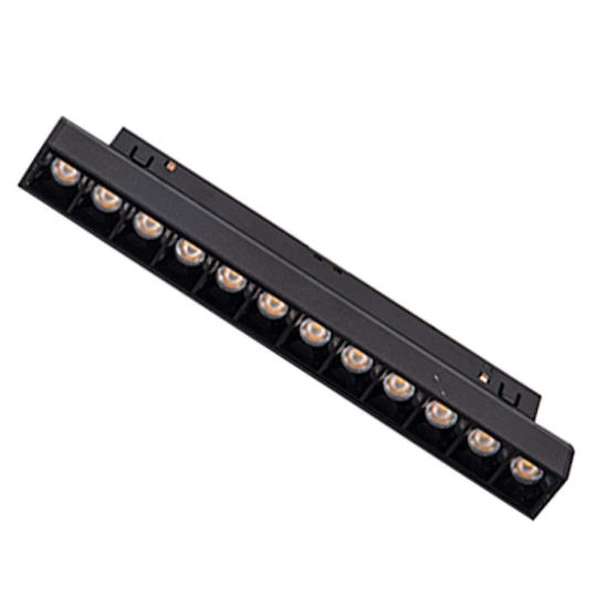 Zambelis Lights Commercial Linear LED Ceiling Light 8W Natural White IP20 Dimmable