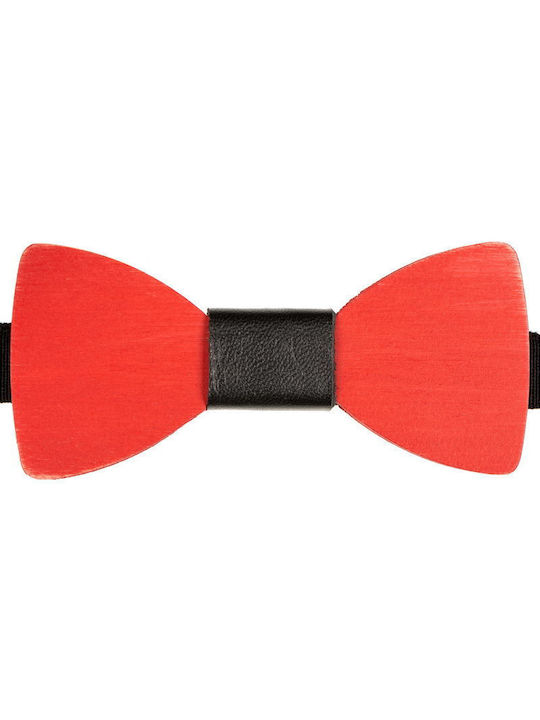 Wooden Bow Tie Mom & Dad 41011305 - Red