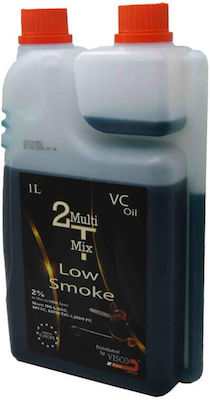 Visco Parts Multi-Mix Low Smoke Λάδι Μίξης για Δίχρονους Κινητήρες (2T) 1lt