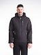 Χειμωνιάτικο Μπουφάν Softshell Αδιάβροχο και Αντιανεμικό Μαύρο