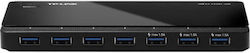 TP-LINK v4 USB 3.0 Hub 7 Θυρών με σύνδεση USB-A και Εξωτερική Παροχή Ρεύματος
