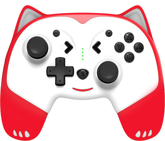 Spirit of Gamer MIA Ασύρματο Gamepad για Switch Κόκκινο