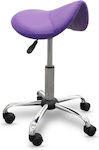 ICosmetics Wheeled Stool Purple