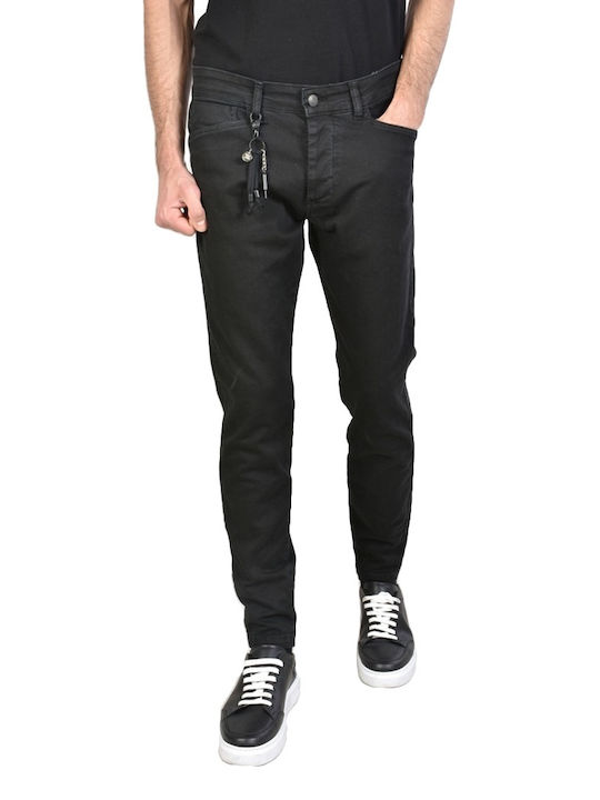 XAGON MAN JEANS 2CR8022 Schwarz Stretch-Jeans schwarz