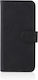 Skin Wallet Piele Negru (TCL 306 / 305 / 30 SE / 30E - TCL 306 / 305 / 30 SE / 30E)
