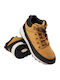Kids Boots with Laces Brown