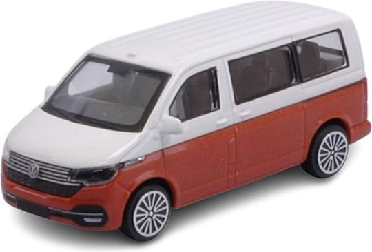 Bburago Αυτοκινητάκι Volkswagen VW T6.1 Transporter - Κόκκινο 1:43 για 3+ Ετών