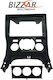 Bizzar DIN Fascia Panels 2 Din Compatible with Screen 9" for Peugeot 3008 2008-2016