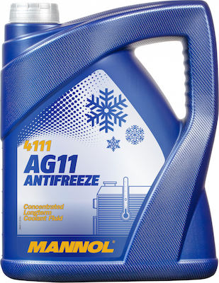 Mannol Antifreeze Longterm Consentrated Engine Coolant for Car Blue 5lt