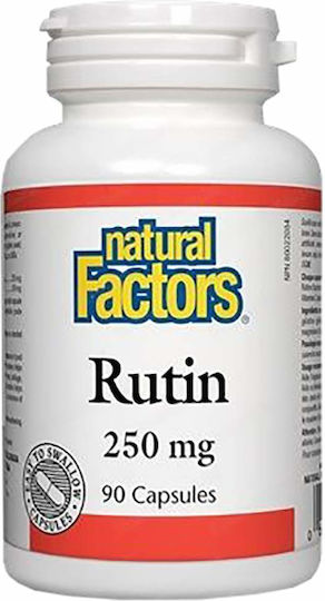Natural Factors Рутин 250мг Специална Хранителна Добавка 90 Капсули