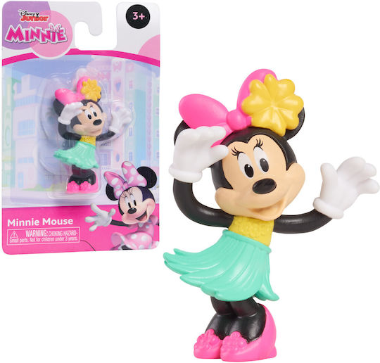 Giochi Preziosi Minnie Mouse In Hula Dress Minnie With Green Skirt For 3+ Years 6cm (Miscellaneous Designs)
